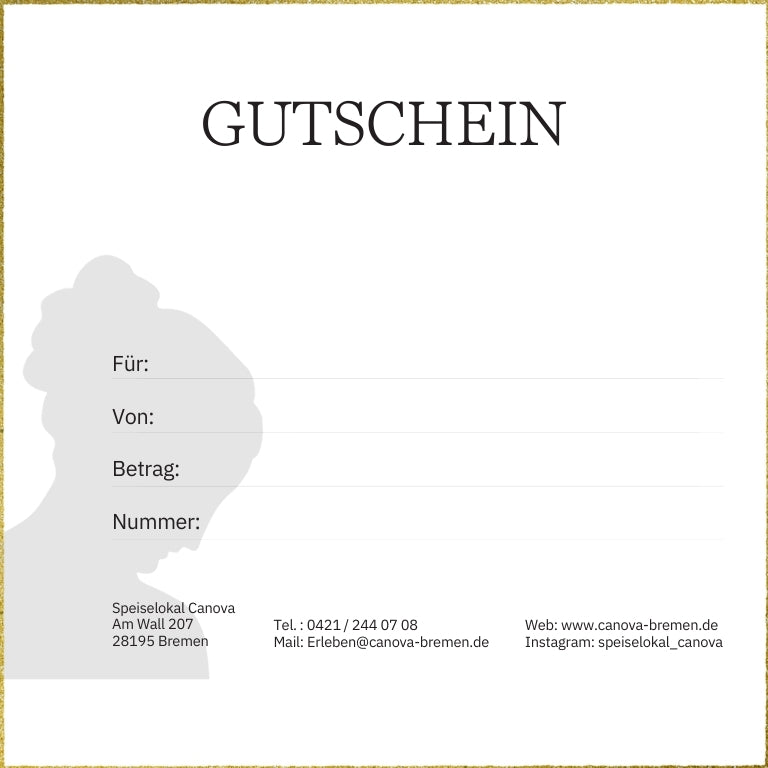 Canova Wertgutschein