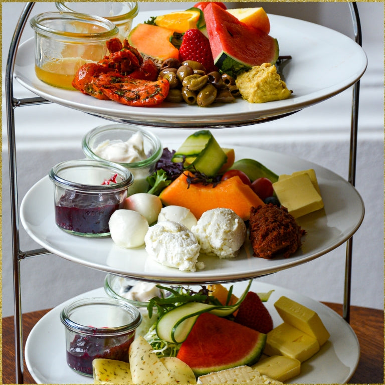 "Du & Ich - Veggie" für 2 Personen – mit 2 Gläsern Cremant